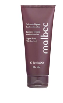 Malbec sabonete líquido com sementes de uva 200ml